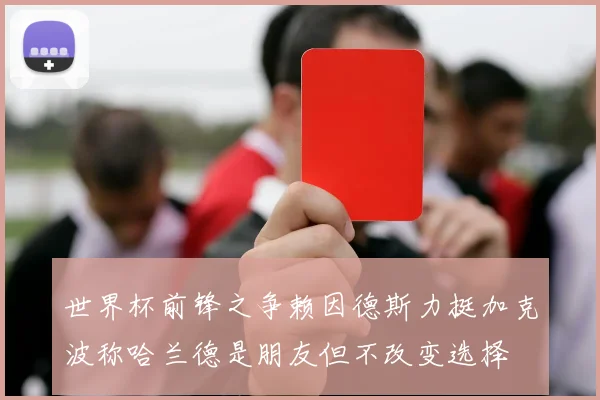 世界杯前锋之争赖因德斯力挺加克波称哈兰德是朋友但不改变选择
